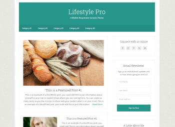 Lifestyle Pro Theme by StudioPress